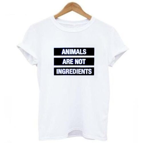 ANIMALS ARE NOT INGREDIENTS Vegan T-shirt