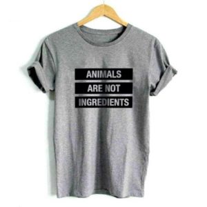ANIMALS ARE NOT INGREDIENTS Vegan T-shirt