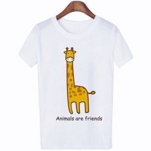 Animals Are Friends Women T Shirt