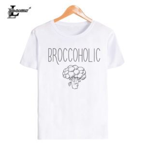 Broccoholic Vegan & Vegetarian Broccoli Lovers T-Shirt