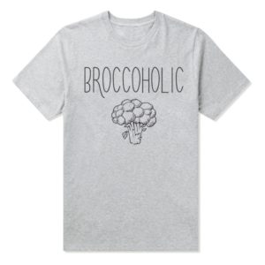 Broccoholic Vegan & Vegetarian Broccoli Lovers T-Shirt