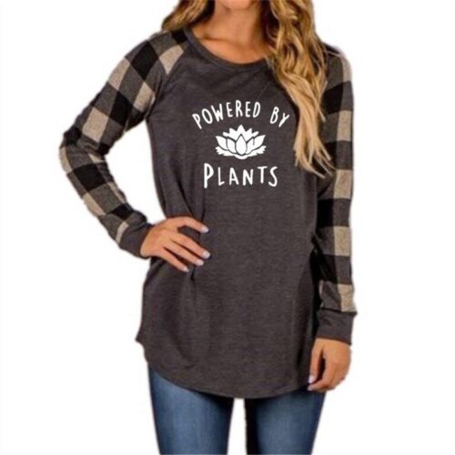 Powered By Plants Long Sleeves Women Tops