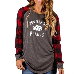 Powered By Plants Long Sleeves Women Tops