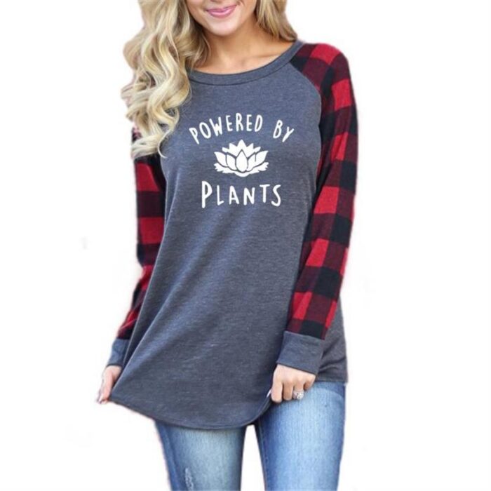 Powered By Plants Long Sleeves Women Tops
