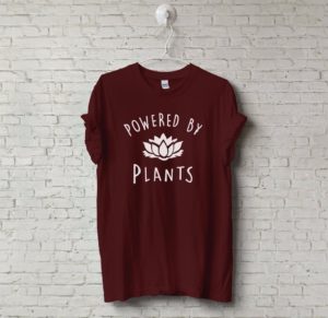 Vegan POWERED BY PLANTS T-Shirt