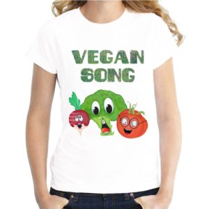 Eat Fruit not Friends Vegan T-Shirt for Women